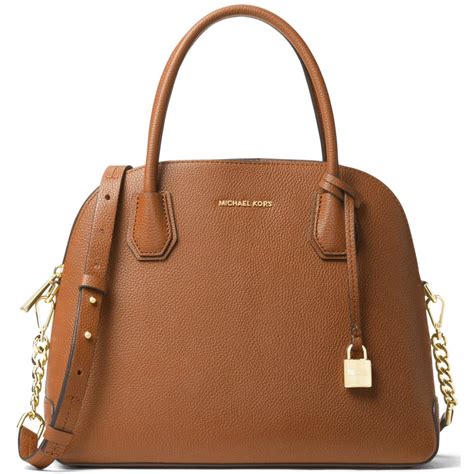 michael kors mercer large satchel luggage|Michael Kors mercer gallery.